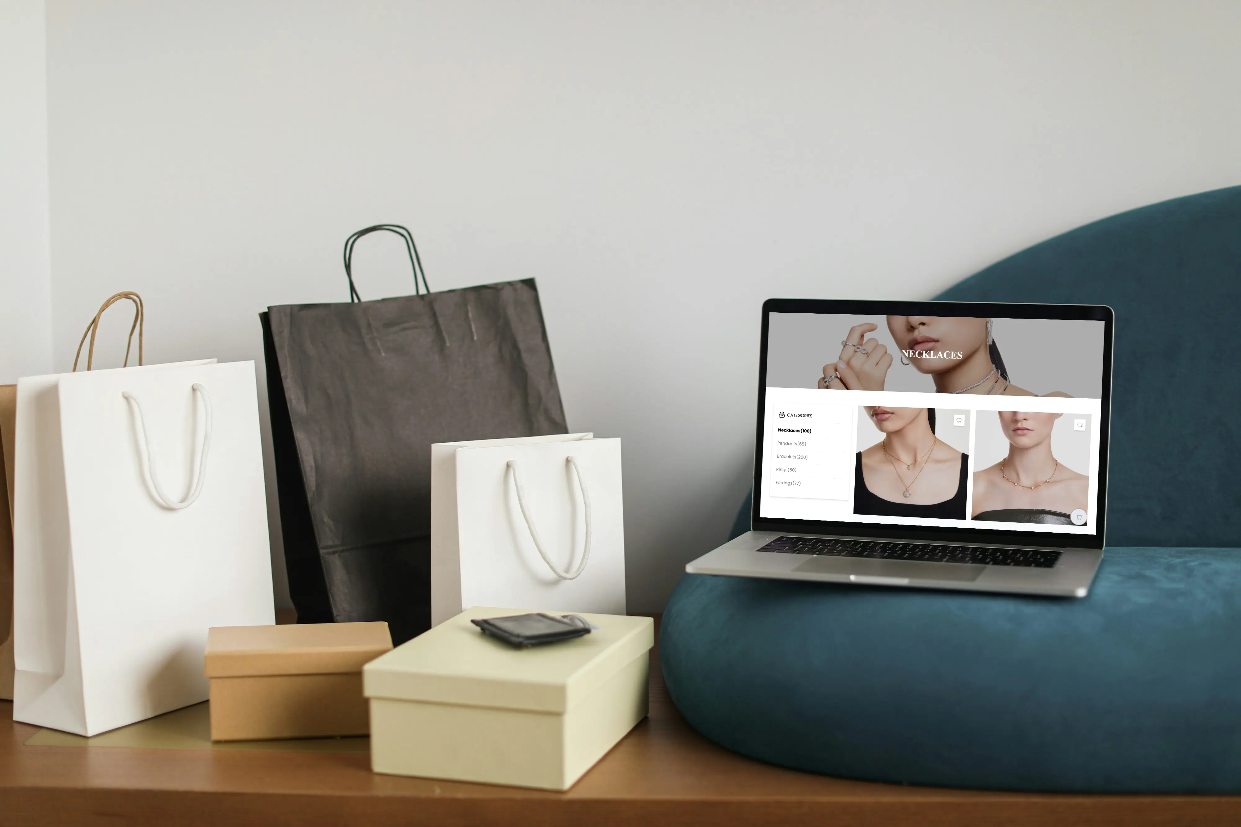 Online store with secure payment and SEO tools